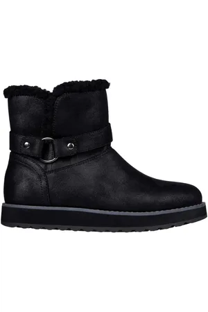 Skechers Black Wide Fit Keepsakes 2.0 Ankle Womens Boots AU 6 (EU 37)