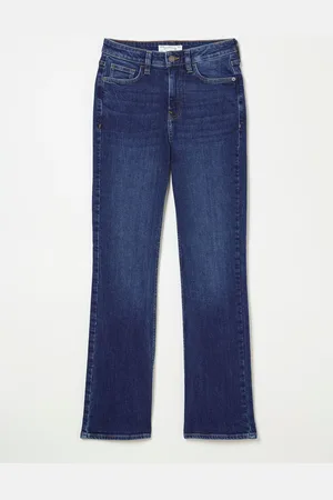 Fat Face FatFace Brooke Indigo/Blue Bootcut Jeans AU 8 R