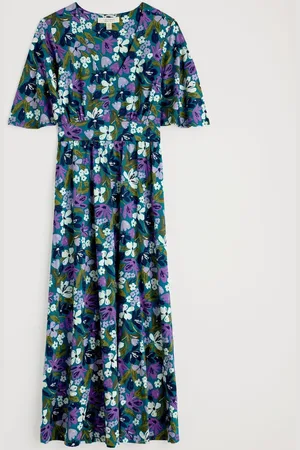 Seasalt Cornwall Chateaux Half Sleeve Maxi Dress 14