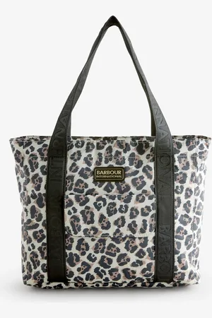 Barbour Leopard Boulevard Tote Bag One