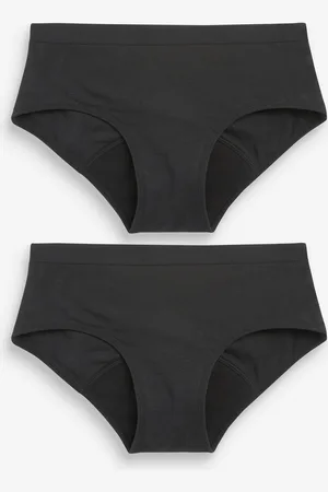 Next Black Briefs 2 Pack Teen Light Flow Period Pants (7-16yrs) 15