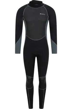 Mountain Warehouse Grey Mens Full Length Neoprene Wetsuit L