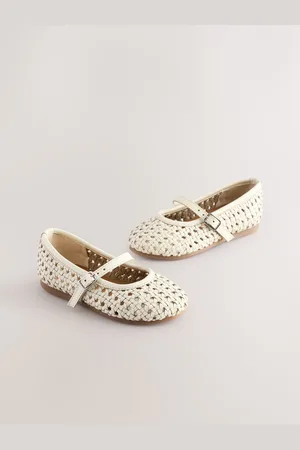 Next Leather Woven Mary Jane Shoes AU 7 (EU 24)