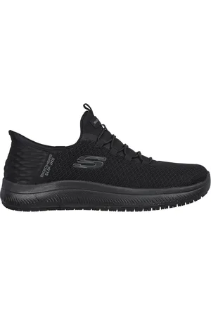 Skechers Black Womens Slip Ins Work Summits Slip Resistant Enslee Trainers AU 9 (EU 40)
