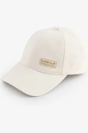 Barbour 100% Cotton Norton White Cap One