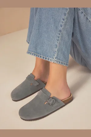 Next Standard Fit Forever Comfort Leather Footbed Clogs AU 7 (EU 38)