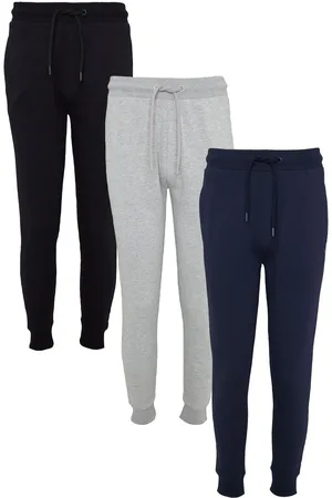 Threadbare Black Regular Fit Joggers 3 Pack M