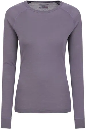 Mountain Warehouse Purple Womens Merino II Thermal Top AU 12