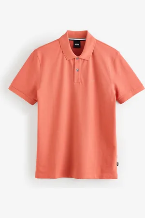 HUGO BOSS Regular Fit Pallas Logo 100% Cotton Polo Shirt S