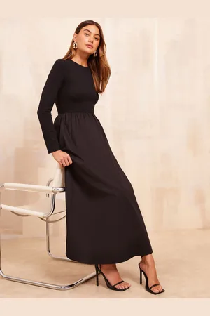 Friends Like These Petite Long Sleeve Midi Dress AU 18