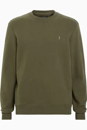 AllSaints AllSaints Green Raven Crew Sweatshirt XXL