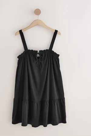 Next Jersey Mini Summer 100% Cotton Dress AU 18 Tall