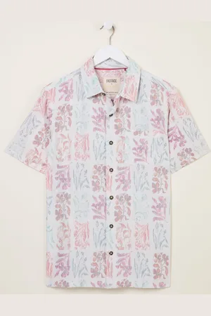 Fat Face FatFace Short Sleeve Beeble Botanical Print Shirt