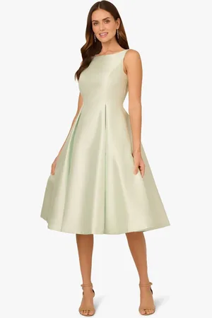 Adrianna Papell Sleeveless Tea Length Dress AU 14