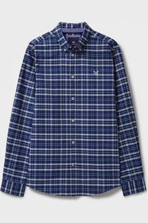 J.Crew Long Sleeve Check Oxford 100% Cotton Shirt M
