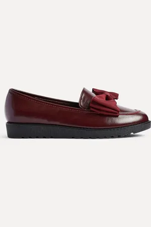 Linzi Cathy Platform Loafers with Large Bow AU 6 (EU 37)