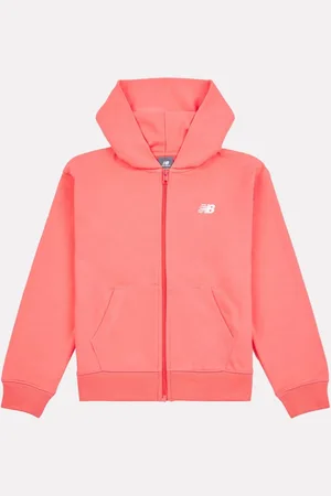 New Balance Red Light Kids French Terry Small Logo Hoodie 15