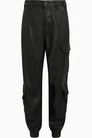 AllSaints AllSaints Black Himari Cargo Trousers AU 6