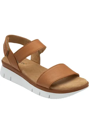 Lotus Brown Casual Wedge Sandals AU 7 (EU 38)