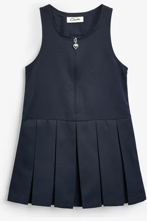 Clarks School Zip Front Pinafore Dress 4 Years (104cm)