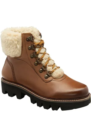 Ravel Brown Leather Zip Up Ankle Boots AU 9 (EU 41)