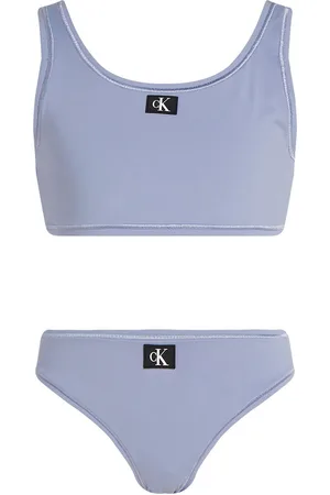 Calvin Klein Light Purple Metallic Bikini Set 12