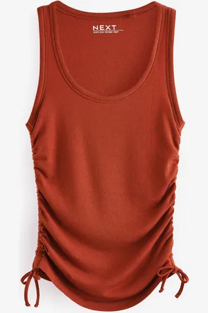 Next Arabian Spice Ruched TENCEL Vest XL Reg