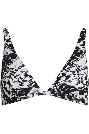 Calvin Klein Black Fixed Triangle Bikini Top With Removable Pads S