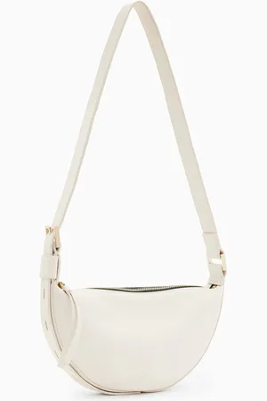 AllSaints AllSaints White Half Moon Cross-Body Bag One