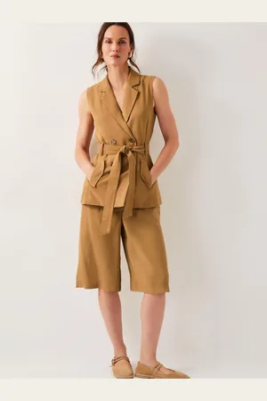 Monsoon Nina Tailored Longline Shorts AU 18
