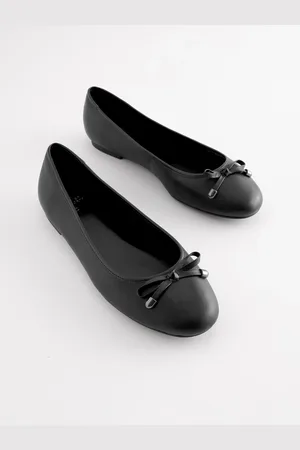 Next Forever Comfort Round Toe Leather Ballerina Shoes AU 5 (EU 35.5)