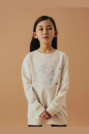 NAME IT White Disco Printed Sweatshirt 7