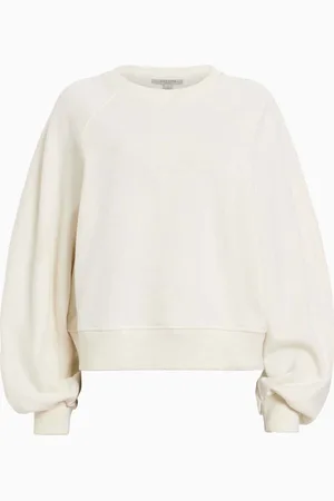AllSaints AllSaints White Dani Haven 100% Organic Cotton Sweater S