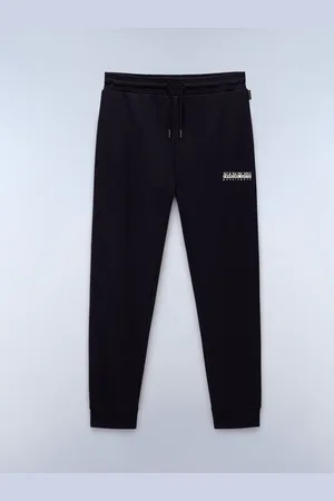 Napapijri Gori Black 100% Cotton Sweatpants XXL