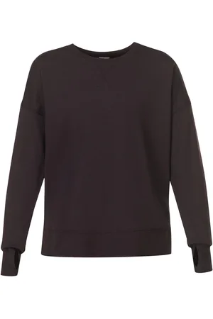 Sweaty Betty Brown After Class Longline Sweatshirt L