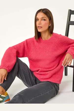 Roman Pink Soft Knit Blouson Jumper AU 12