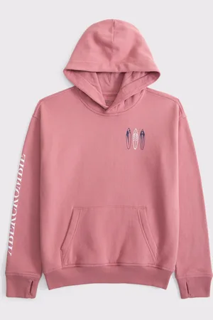Abercrombie & Fitch Blue Back Graphic Hoodie 146152cm