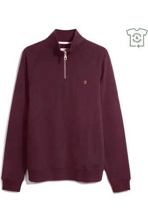 Farah Jim Quarter Zip Sweatshirt XL