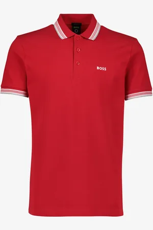 HUGO BOSS Tipped Paddy 100% Cotton Polo Shirt L