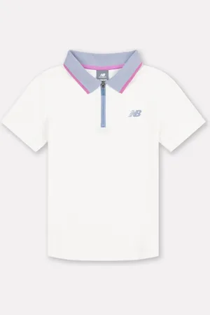 New Balance Kids Tennis 100% Cotton Polo Shirt 15