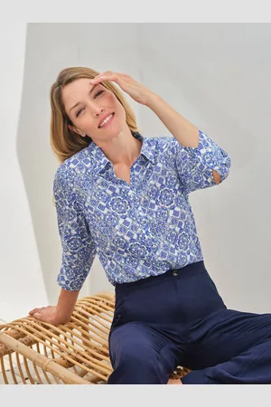 Pure Collection 3/4 Sleeve Blouse AU 12