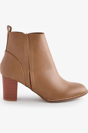 Novo Natural Regular Fit Vienna Block Heel Chelsea Boots AU 5 (EU 36)