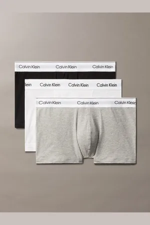Calvin Klein Black/White/Grey 3 Pack Boxers Trunks