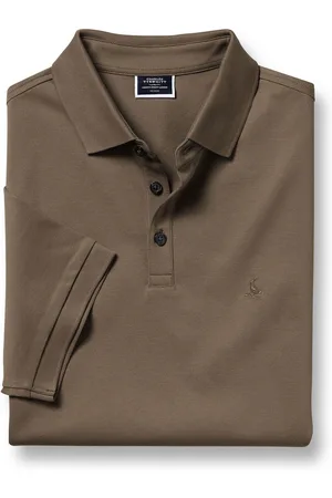 Charles Tyrwhitt Solid Short Sleeve Cotton Tyrwhitt Pique Polo Shirt XXL