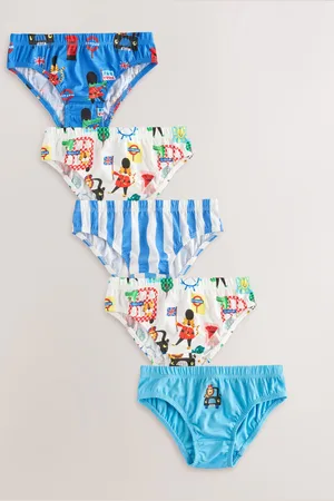 Next AOP London 100% Cotton Printed Briefs 5 Pack (1.5-10yrs) 3
