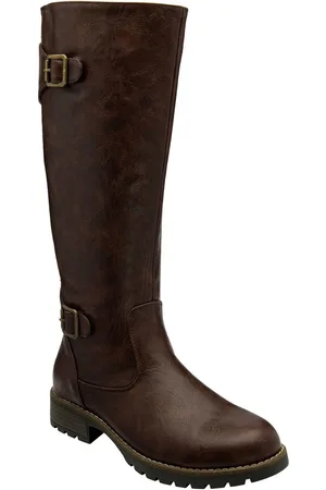Lotus Brown Knee High Boots AU 8 (EU 39)