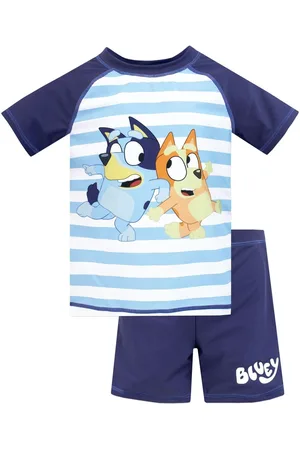 Character Blue/White Bluey Swim Set 6
