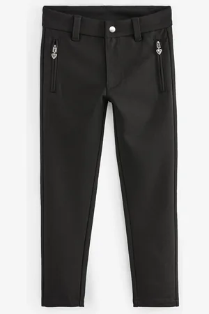 Clarks Black School Ponte Trousers 7 Years (122cm)