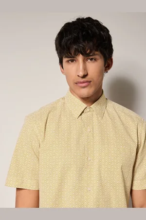 Next Easy Iron With Button Down Collar Short Sleeve Oxford Shirt 6XL