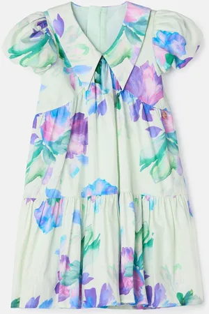 Angel & Rocket Lucia Mint Printed Tiered Dress 6 Years (116cm)